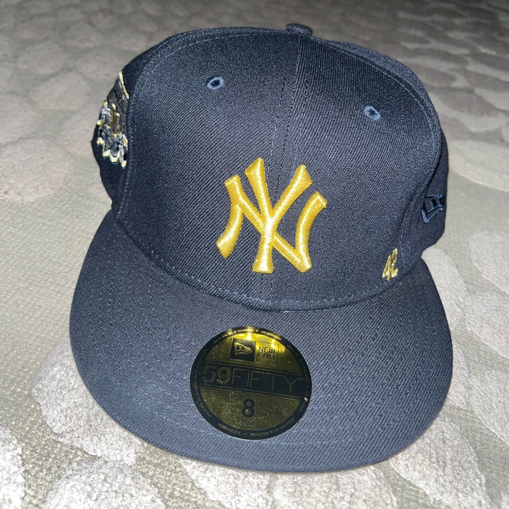 Blue Marin MLB Jackie Robinsons 50th Anniversary Hat